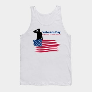 Veterans Day Tank Top